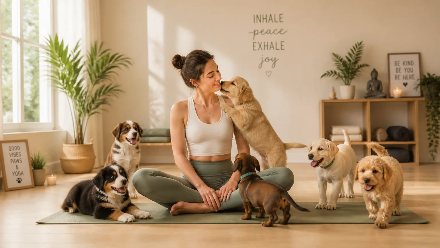 Discover Puppy Yoga in Los Angeles: A Fun Twist on Your Practice Discover Puppy Yoga in Los Angeles: A Fun Twist on Your Practice