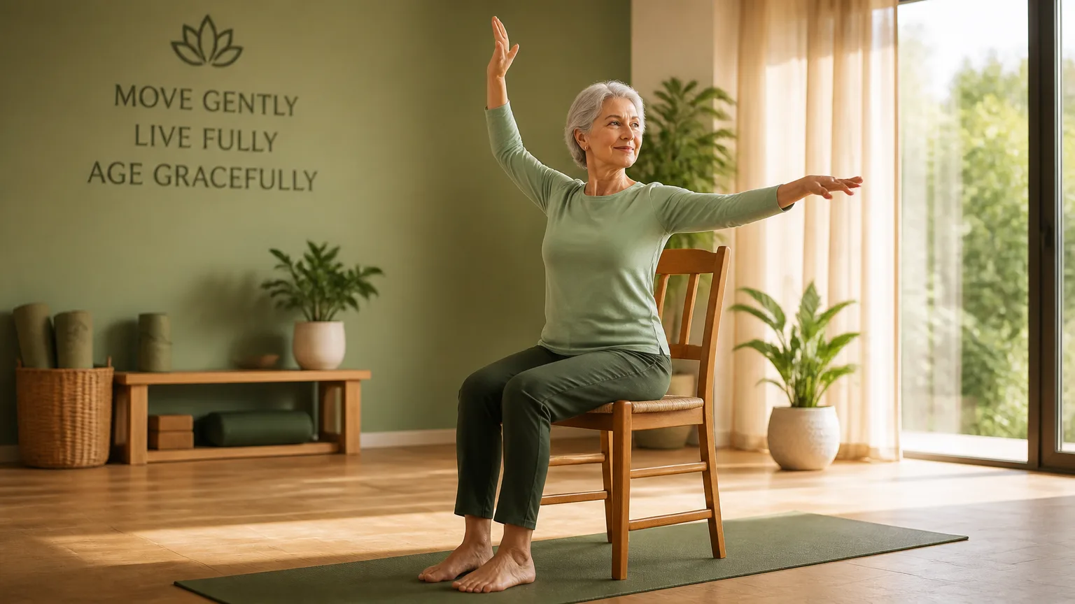 Chair Yoga Guide: Gentle Poses for Mobility, Strength, and Relaxation Chair Yoga Guide: Gentle Poses for Mobility, Strength, and Relaxation